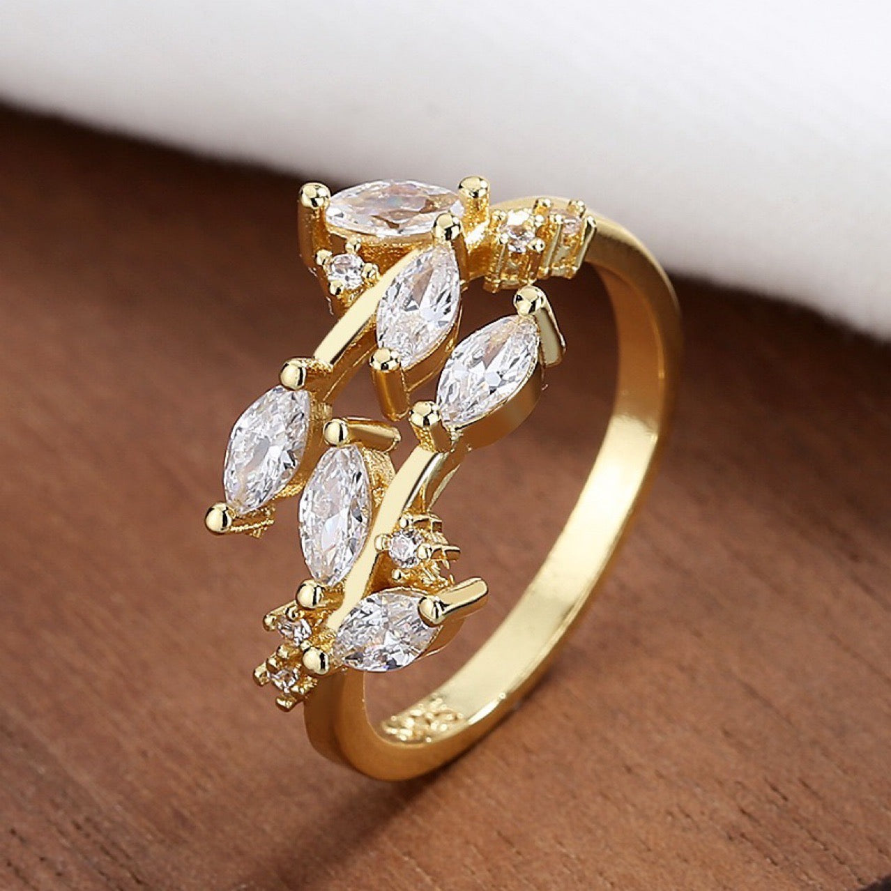 Leaf Branch Ring