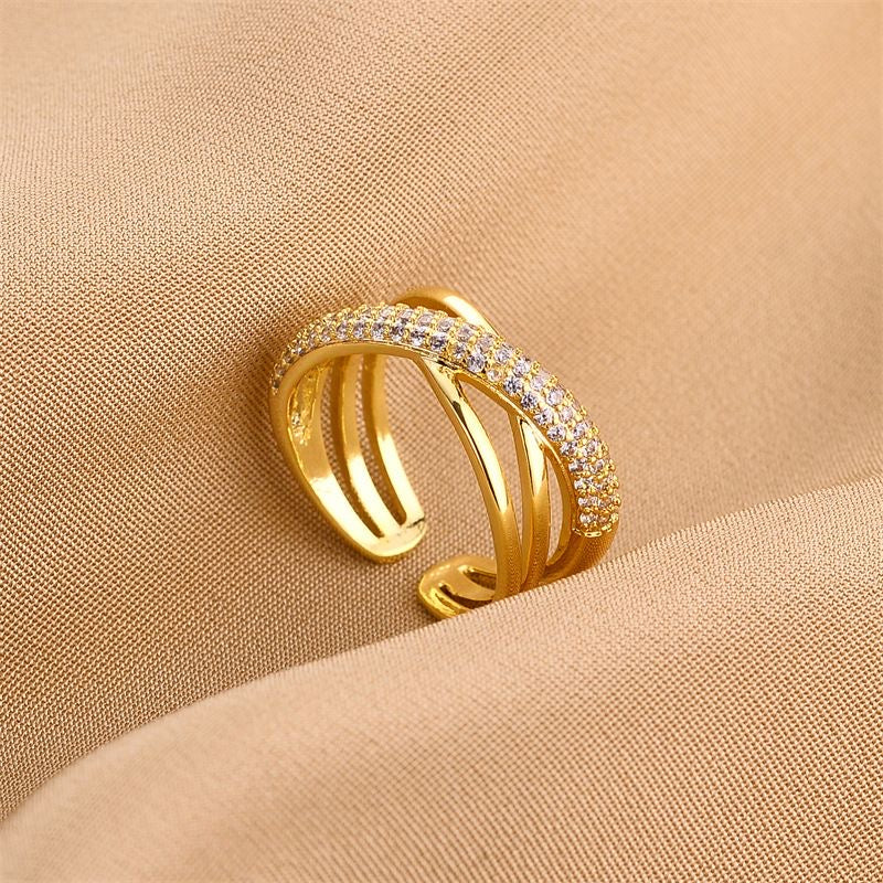Layered Band Ring