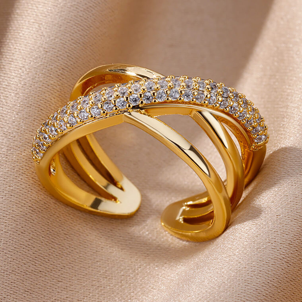 Layered Band Ring