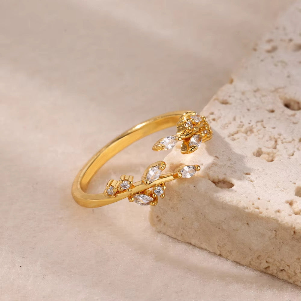 Leaf Branch Ring