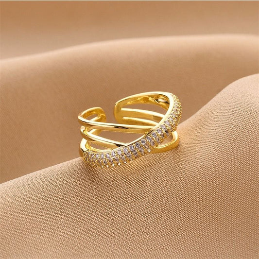 Layered Band Ring